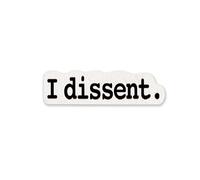HQHYGM Pin Disidente RBG Esmalte Pin Ruth Bader Ginsburg Broche Feminista de Madera