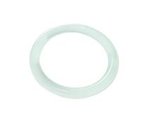 HQHYGM Round Ice Jade Bangle Bracelet For Women Ice Green Jade Bangle with Box Chinese Wealth Good Luck Bracelet For Women Birthday Gift(XI Bing-Green, 62-63mm)