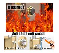 HQHYGM s Fireproof and Anti-Theft Electronic Steel Cabinet Cash Drawer 60cm/70cm/80cm Storage (Gold 70x43x36cm)