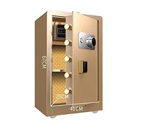 HQHYGM s Heavy Steel Fireproof and Anti-Theft 60cm/70cm/80cm Home Hotel Cabinet Office Filing Cabinets and Gold (70x42x38cm)