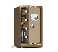 HQHYGM s Home s Are Fireproof and Anti-Theft Mechanical Code Lock Cabinet Cash For Business Hotel Bank 70cm High (Brown)