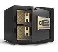 HQHYGM Safes S for Safety Cabinet Small Electronic Password All Steel Anti-Theft Explosion-Proof Alarm Home SDeposit : Office/Home/Finance Safe，Coffee Gold