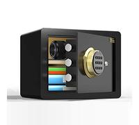 HQHYGM Safes Safes， 25/30cm Small Anti-Theft Bedside Table Wardrobe Electronic Password Invisible Office with Key Family SSCabinet