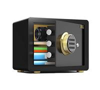 HQHYGM Safes Safes， 25/30cm Small Anti-Theft Bedside Table Wardrobe Electronic Password Invisible Office with Key Family SSCabinet