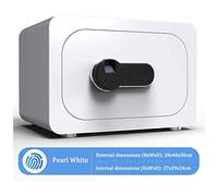 HQHYGM Safes Safety， Key Electronic SSteel Structure Office Household Small - Multicolor- 40X30X28Cm -Security SSafe，Black