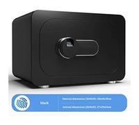 HQHYGM Safes Safety， Key Electronic SSteel Structure Office Household Small - Multicolor- 40X30X28Cm -Security SSafe，Black