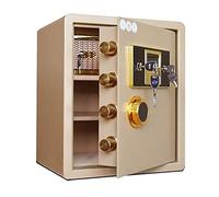 HQHYGM Security Steel Intelligent Electronic Digital Password Lock Security Cabinet Fireproof Waterproof for Home Office Hotel Business Jewelry Cash Money Documents 38 * 32 * 45cm