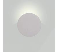 HQHYGM Siet Wall 5W up Fixture Creative Alumimun Mirror Front Wall Light Indoor Wall Mounted Lamps for Living Room Bedroom Hallway Home Room Decor/Round 6000K