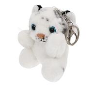 HQHYGM Simulated Pendant Funny Tiger Hanging Ornament Keychain Doll for Backpack Bag Decoration