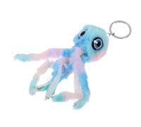 HQHYGM Soft Stuffed Animal Toy Charm Backpack Car Keys Cute Octopus Keychain Hanging Ornament for Girls