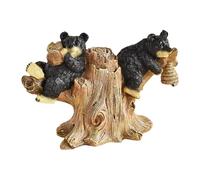 HQHYGM Statue Animal Sculpture Collectible Decorative Figurine Tabletop Ornament for Cabinet Desk Shelf Housewarming Gift, Style B