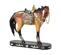 HQHYGM Statue Decor Animal Figurine,Gift,Table Centerpiece,Table Ornament,Resin Horse Sculpture for Bookcase Living Room Study, Brown