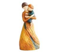 HQHYGM Statue Resin Sculpture Creative Crafts Vintage Desktop Ornament Angel Figurine for Living Room Birthday Gift Desk, Style B