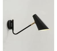 HQHYGM Swing Lamp 16.5" Bedroom Bedside Adjustable Arm Metal Nordic Eye Protection Wall Mounted Reading Light for Study Room