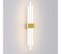 HQHYGM Ultra-Thin Geometric Wall Light Wall Lamp den Linear Wall Metal Long Strip Wall Lights with Acrylic Shade Corridor Decorative Wall Lamps