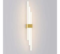 HQHYGM Ultra-Thin Geometric Wall Light Wall Lamp den Linear Wall Metal Long Strip with Acrylic Shade Corridor Decorative Wall Lamps