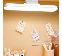 HQHYGM Under Cabinet Wall Light with Remote Control 2700K-6500K Wall Lamp USB Rechargeable Wall Touch Control Dimmings Wall Indoor Long Strip for Cabinet Wardrobe (White 1 Pack)