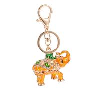 HQHYGM Unique Elephant Chain Hanging Pendant Fashion Key Holder for Bag Decor