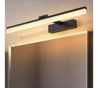 HQHYGM Vanity Wall Lamp Rotatable 180° Bathroom Wall 3000K/4000K/6000K Wall Lights Mirror Lights Aluminium Display Lights Bedside Office Reading Lamps