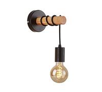 HQHYGM Vintage Wall Sconces, Bedroom Decor Wall Lamps, Rural Retro Indoor Wall Mounted Light, Wire Height Adjustable Fixtures for Hallway Stairway Living Room