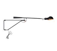 HQHYGM Wall Light in Industrial Loblack Swiarm Wallp with On/Off Cord Rotatable Metal Wall for Entryway Lobby Kitchen Bathroom Bedroom Liviroom Hallway/B0121A