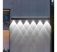 HQHYGM Wall Light Outdoor Up and Down Wall Lamp Creatively Decorative Wall IP65 Waterproof Wall Long Strip Aluminium for Balcony Garden Hallway (White Light 90cm)