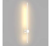 HQHYGM Wall Lights Rotatable ° Indoor Wall Lamp Long Strip Wall Sonces Decorative for Hallway Bedroom 3000K/4500K/6000K Aluminium Minimalist Nightlight