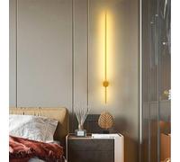 HQHYGM Wall Lights Rotatable ° Indoor Wall Lamp Long Strip Wall Sonces Decorative for Hallway Bedroom 3000K/4500K/6000K Aluminium Minimalist Nightlight