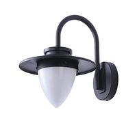 HQHYGM Waterproof Outdoor Lights Retro Black Color Metal American Style Wall Lamp for Exterior Walls Courtyards Corridor Balconies Garden
