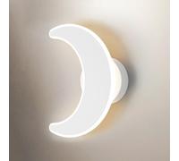 HQHYGM White Lamp for Bedside 5W 3 Color Mode Acrylic Mounted Light Bedroom Study Living Room Creative Indoor Wall Lights