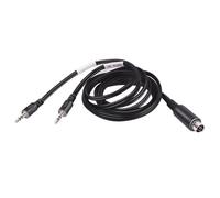 HQPARRTS Cable de audio y datos mini DIN macho de 3,5 mm para YAESU FT-897, FT-857, FT-891, FT-991, FT-450, FT-900, FT-950 y otros