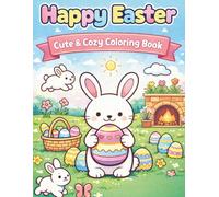 Hqppy Easter: Cute & Cozy Coloring Book (Festive Coloring Books)