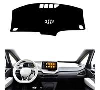 HQQIJOSV Compatible con Volkswagen VW ID.3 2019-2023, sin HUD, cubierta de salpicadero, alfombrilla antideslizante, accesorios de coche