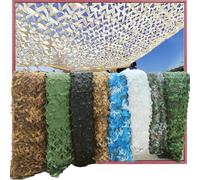 HQQMNY Red de Camuflaje 210D de Tela Oxford, Red de Camuflaje, Paisaje, decoración de bosques, Caza, Camuflaje, protección Solar, jardín, Fiesta, decoración, Camping, Exterior