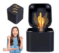 HQRKOTM 1 PCS Dedo Medio en una Caja, Middle Finger in a Box, Caja Sorpresa con Dedo Medio, Bromas para Adultos Divertidos, Cajas para Regalo de Broma Divertida