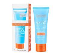 HQRKOTM Bloqueador solar facial FPS 50+, hidratante, resistente al agua y no graso, con alta protección UV, para cuerpo y rostro, 40 g
