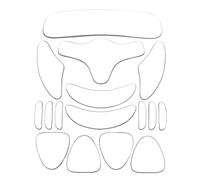 HQRKOTM Paquete de 16 parches faciales de silicona parches de silicona para arrugas para rostro, pecho y cuello, almohadillas de silicona que mantienen la piel humectada y suave