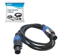 HQRP 182,88 cm Speakon a Speakon (M/M) Cable para Ampeg svt-cl/svtvr Classic Series amplificador cabeza; Warwick usm-wca115/usm-wca410 WCA Bass altavoces amplificador armario Plus HQRP posavasos
