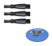 HQRP 3 pcs Cepillo de Limpieza compatibile con Philips 6886XL 6887XL 6890XL 6891XL 7000-SERIES 7825XL 7845XL 7864XL 7865XL 7866XL 7867XL Afeitadora eléctrica