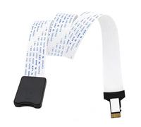 HQRP Adaptador de cable de extensión micro SD a tarjeta SD macho a hembra, extensor de tarjeta TF flexible para impresora 3D, GPS de coche, DVR, Raspberry Pi, Ender 3 V2, CR-10