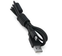 HQRP Cable USB para cámara Digital Olympus FE-4000 / FE-4010 / FE-45 / FE-46 / FE-47 Protector de Pantalla LCD