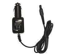 HQRP Cargador de coche adaptador de corriente CC compatible con Philips Norelco RQ1160, RQ1160CC, RQ1150, HQ560, HQ568, HQ586, HQ9171, HQ9190, PT730, PT860, PT870 Razor/Shaver