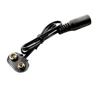 HQRP - Conector de batería de 9 V compatible con Visual Sound 1 One Spot de repuesto para convertidor de clip de batería