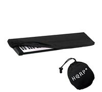 HQRP - elástica funda polvo de teclado para Casio CDP-100 CDP-120 cdp-130bk/SR cdp-130bk cdp-130 cdp-220 Digital Piano sintetizador + HQRP posavasos