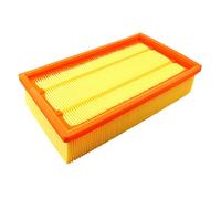 HQRP Filtro de papel plisado plano compatible con extractores de polvo Bosch VF100 VAC series VAC090AH, VAC090A, VAC090S, VAC140AH, VAC140A, VAC140S