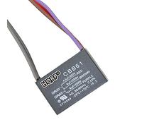 HQRP - Harbor Breeze ventilador de techo condensador 4uF + 5UF + 6uF 5-Wire Plus HQRP posavasos