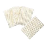 HQRP - Juego de 4 filtros de mecha para Honeywell HCM-750 Series HCM750, HCM-750B, HCM750B, HCM-750-TGT, HCM750TGT humidificadores + posavasos HQRP
