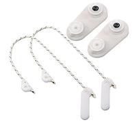 HQRP Kit de eslabones de equilibrio para puerta de lavavajillas compatible con Kitchenaid W10158291 AP3775412 PS972325 8194001 8535568 8270022 8270021 KUDI01FLBL3 KUDK03FTSS0 KUDS02FRSS0