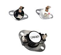 HQRP Kit de termostato y fusible térmico para secadora compatible con General Electric GE AD924WSX1; Norge DEL202WC DEL203AC DEL203AC DEL203HC DEL203HC