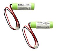 HQRP Paquete de 2 baterías de luz de salida de emergencia para Unitech AA900mAh, OSA268 OSI OSA-268, MINBO AA-1000, Lithonia EXR LED EL M6 KR-AA900MAH KRAA900MAH ELB CS01 Lithonia ELBCS01 CUSTOM-332